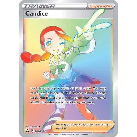 Candice (Secret) 204/195 - SWSH12 Silver Tempest Holofoil