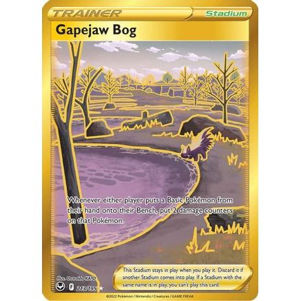 Gapejaw Bog 213/195 - SWSH12 Silver Tempest Holofoil