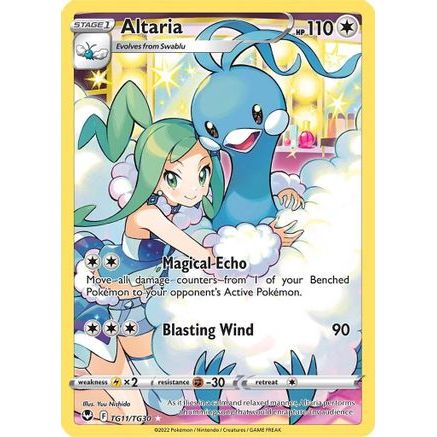 Altaria TG11/30 - SWSH12 Silver Tempest Trainer Gallery Holofoil