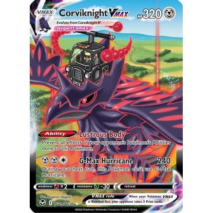 Corviknight VMAX TG19/30 - SWSH12 Silver Tempest Trainer Gallery Holofoil