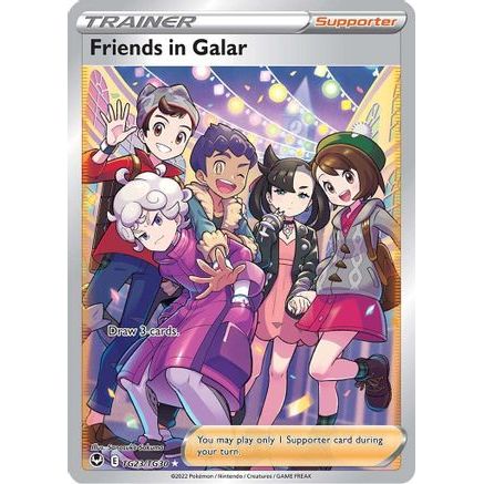 Friends in Galar TG23/30 - SWSH12 Silver Tempest Trainer Gallery Holofoil
