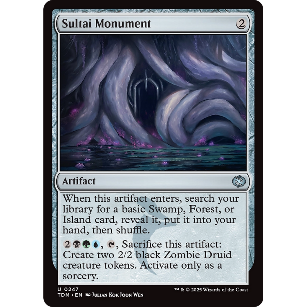 Sultai Monument (TDM-247) - Tarkir: Dragonstorm
