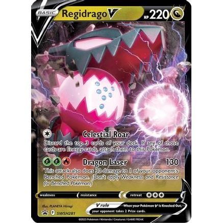 Regidrago V - SWSH281 SWSH281/307 - SWSH Sword & Shield Promo Cards Holofoil