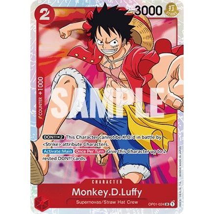 Monkey.D.Luffy (024) (OP01-024) - Romance Dawn Foil