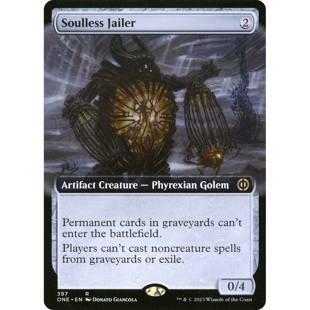 Soulless Jailer (ONE-397) - Phyrexia: All Will Be One: (Extended Art)