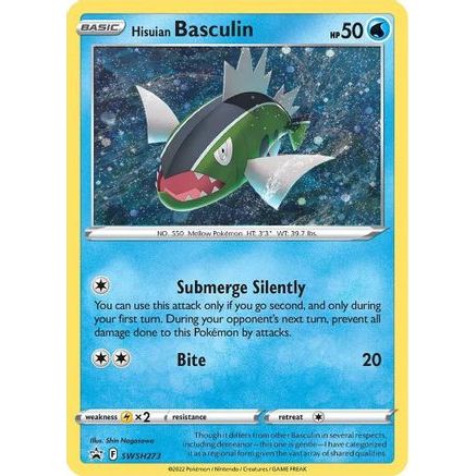 Hisuian Basculin - SWSH273 SWSH273/307 - SWSH Sword & Shield Promo Cards Holofoil