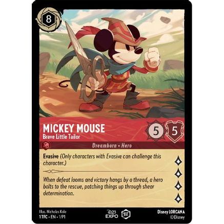 Mickey Mouse - Brave Little Tailor (1) - D23 Promos