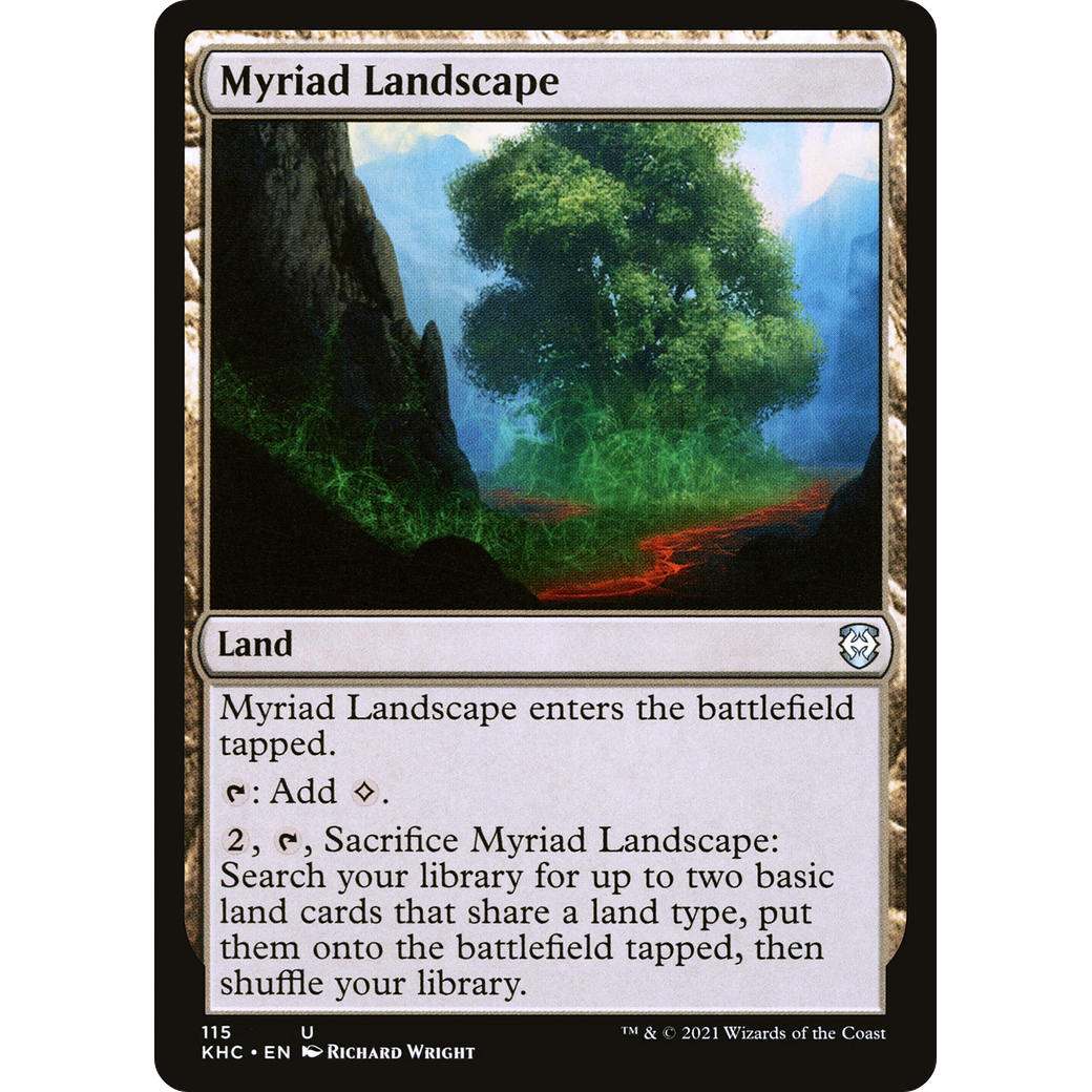 Myriad Landscape (KHC-115) - Kaldheim Commander