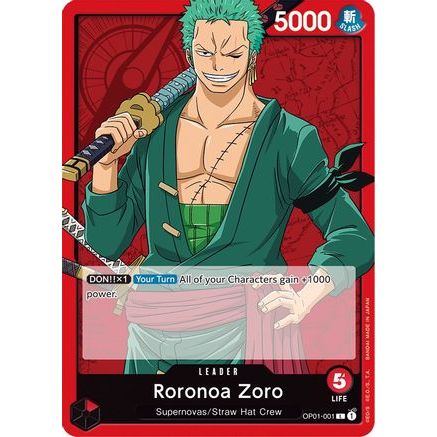 Roronoa Zoro (001) (OP01-001) - Romance Dawn