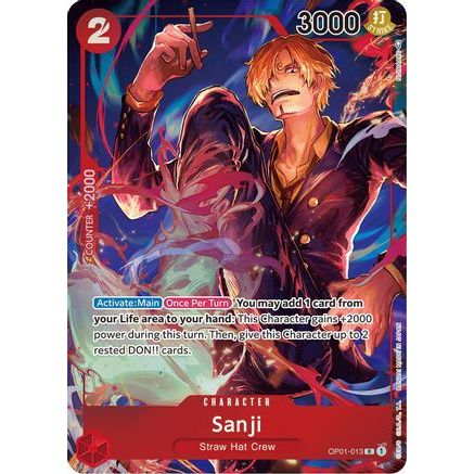 Sanji (Parallel) (OP01-013) - Romance Dawn Foil