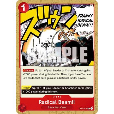 Radical Beam!! (OP01-029) - Romance Dawn