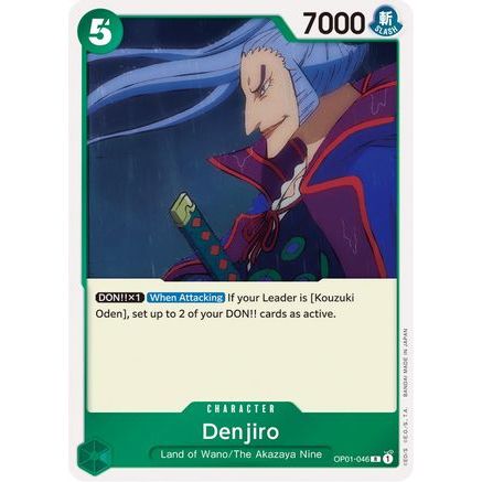 Denjiro (OP01-046) - Romance Dawn Foil