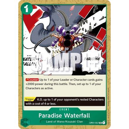 Paradise Waterfall (OP01-057) - Romance Dawn
