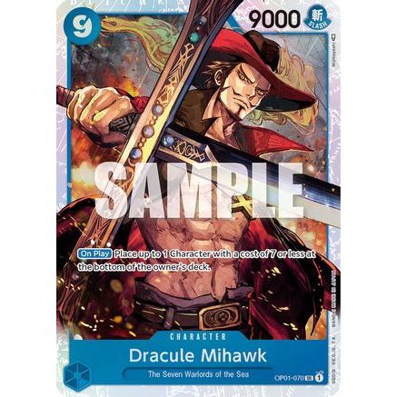 Dracule Mihawk (OP01-070) - Romance Dawn Foil
