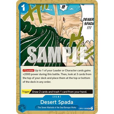 Desert Spada (OP01-088) - Romance Dawn