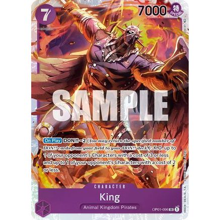 King (096) (OP01-096) - Romance Dawn Foil