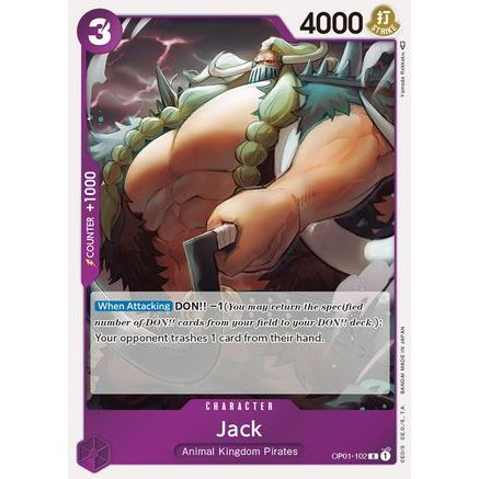 Jack (OP01-102) - Romance Dawn Foil