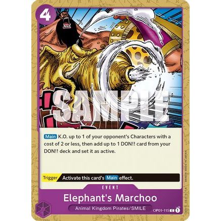 Elephant's Marchoo (OP01-115) - Romance Dawn