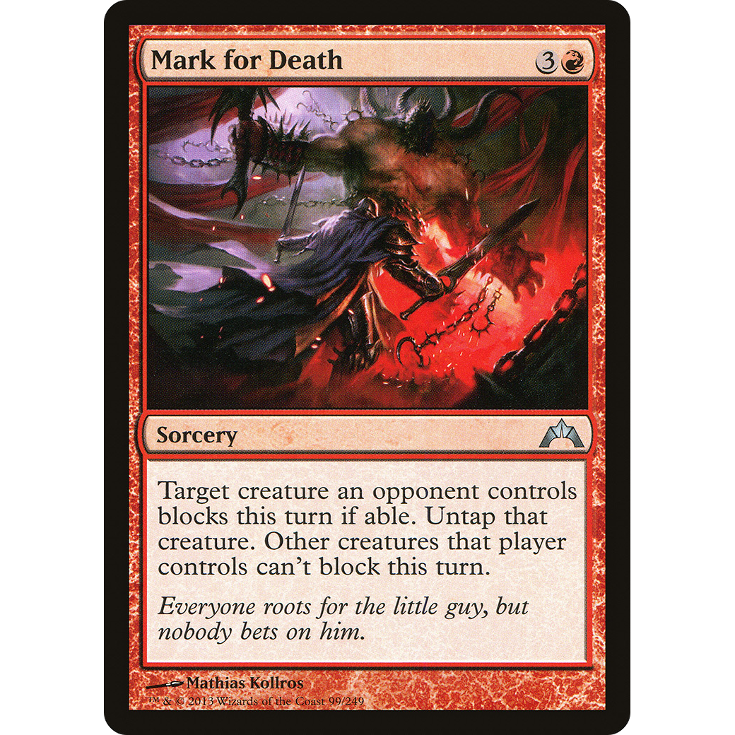 Mark for Death (GTC-099) - Gatecrash