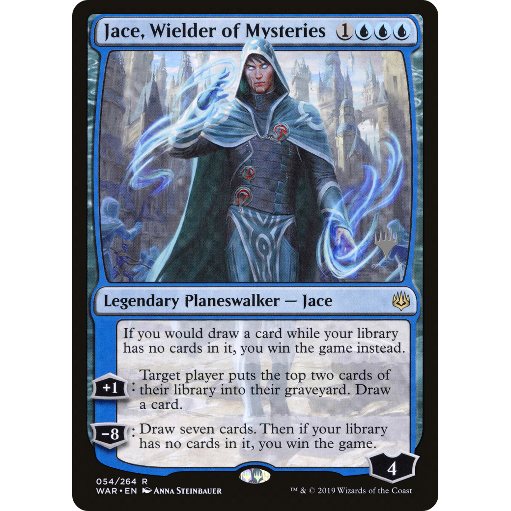 Jace, Wielder of Mysteries (PPELD-054) - War of the Spark Promos Foil