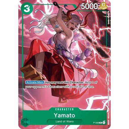 Yamato (Tournament Pack Vol. 1) (P-008) - One Piece Promotion Cards