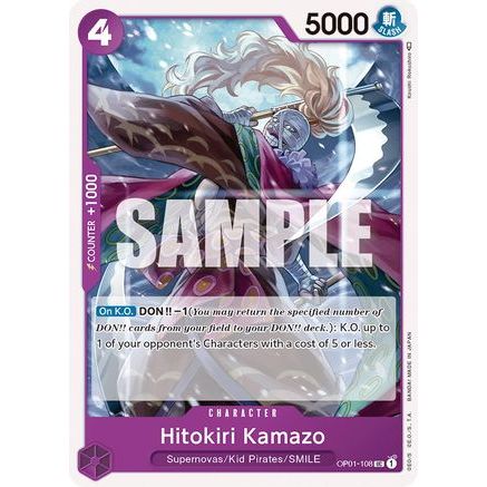 Hitokiri Kamazo (OP01-108) - Romance Dawn