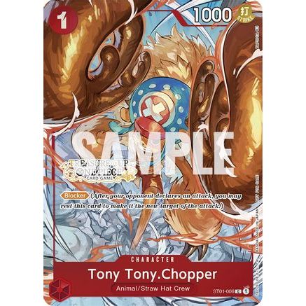 Tony Tony.Chopper - ST01-006 (Treasure Cup) (ST01-006) - One Piece Promotion Cards