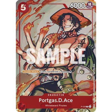 Portgas.D.Ace (Event Pack Vol. 1) (P-028) - One Piece Promotion Cards Foil