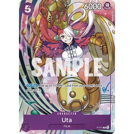Uta (Event Pack Vol. 1) (P-031) - One Piece Promotion Cards Foil