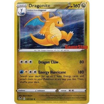 Dragonite - 131/195 (Gamestop Exclusive) 131 - Miscellaneous Cards & Products Holofoil