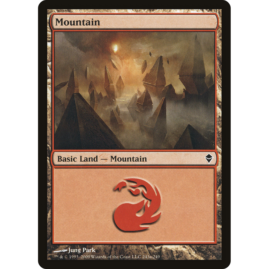 Mountain (243a) (ZEN-243A) - Zendikar