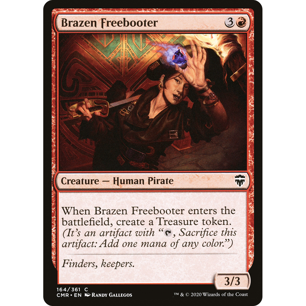 Brazen Freebooter (CMR-164) - Commander Legends