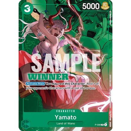 Yamato - P-008 (Winner Pack Vol. 1) (P-008) - One Piece Promotion Cards