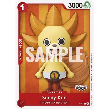 Sunny-Kun (One Piece Film Red) (P-015) - One Piece Promotion Cards