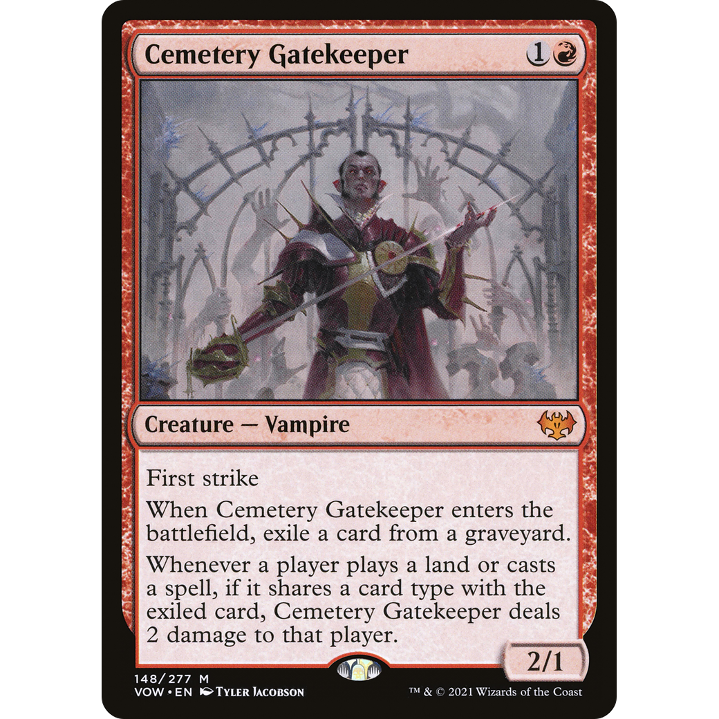 Cemetery Gatekeeper (VOW-148) - Innistrad: Crimson Vow