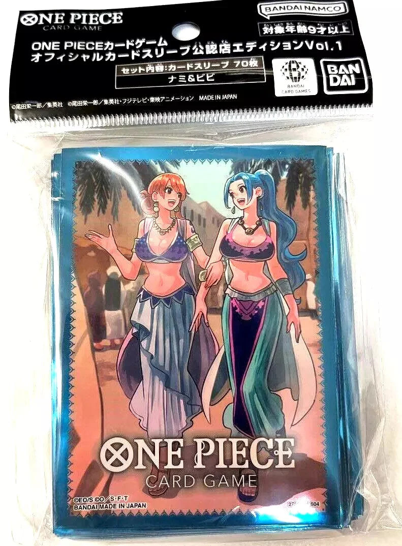 One Piece TCG: Nami & Vivi Limited Edition V1 70ct Sleeves