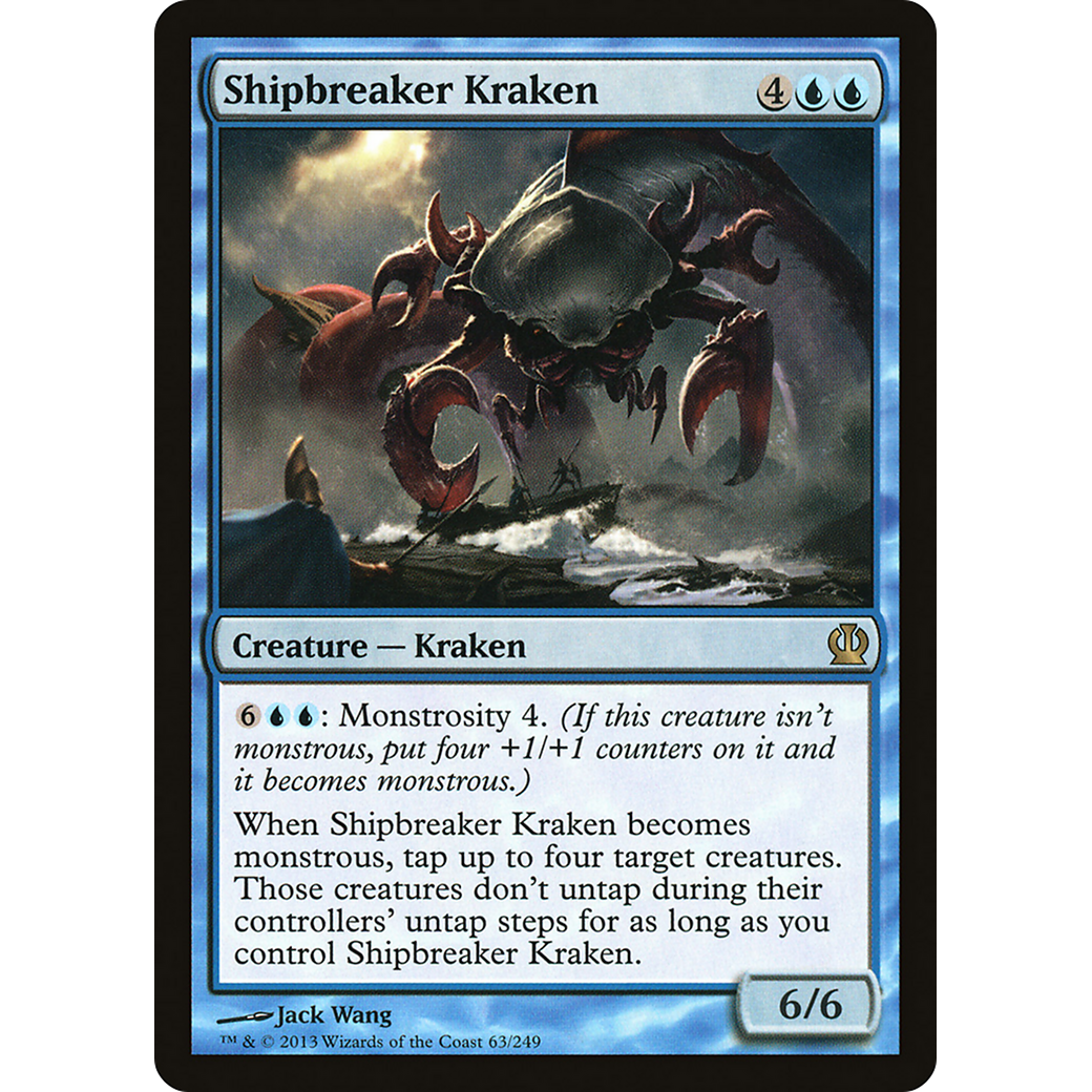 Shipbreaker Kraken (THS-063) - Theros Foil