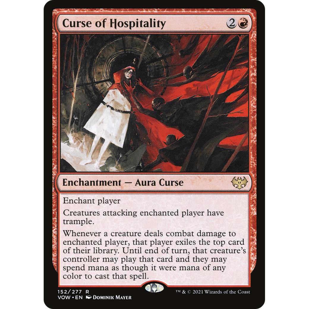 Curse of Hospitality (VOW-152) - Innistrad: Crimson Vow