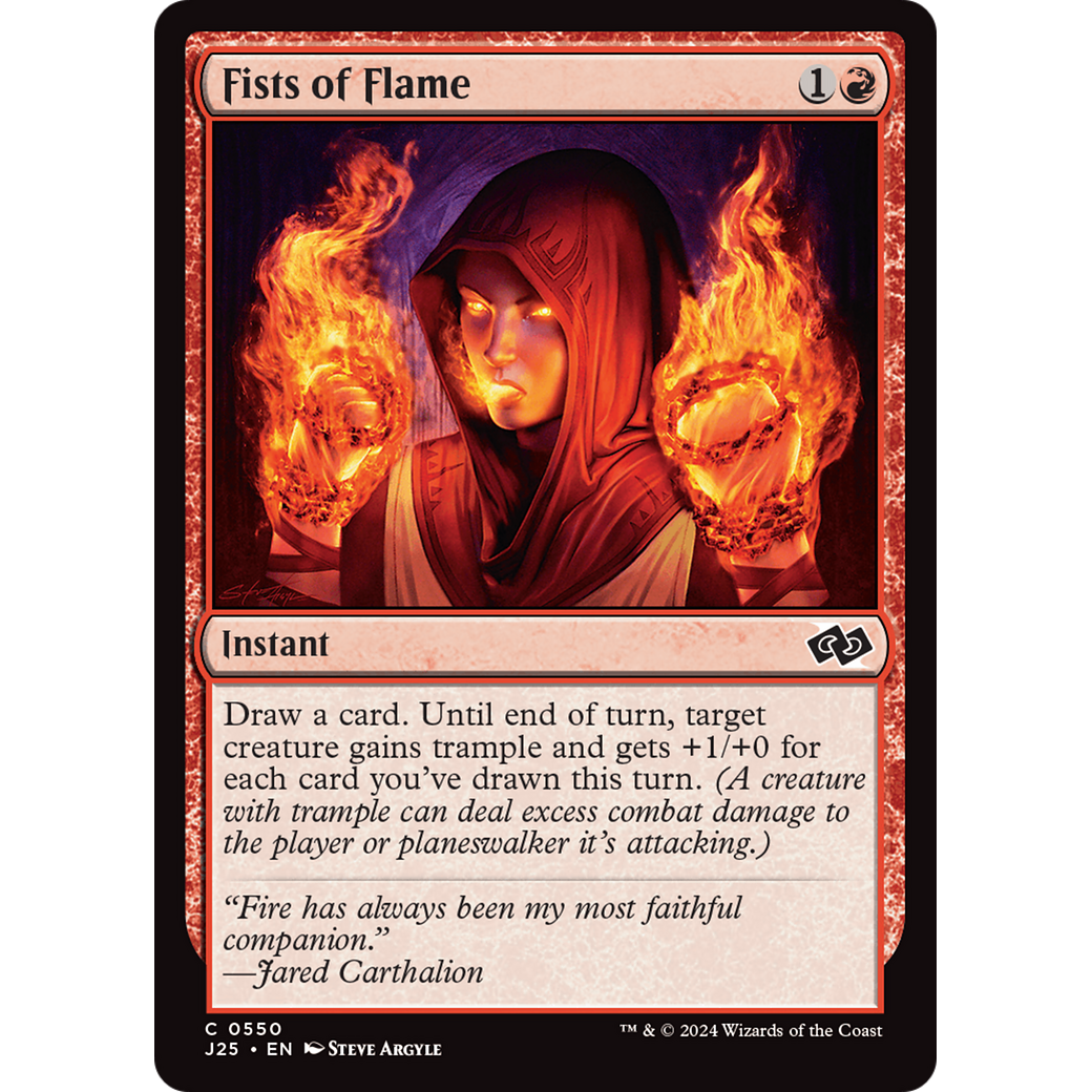 Fists of Flame (J25-550) - Foundations Jumpstart