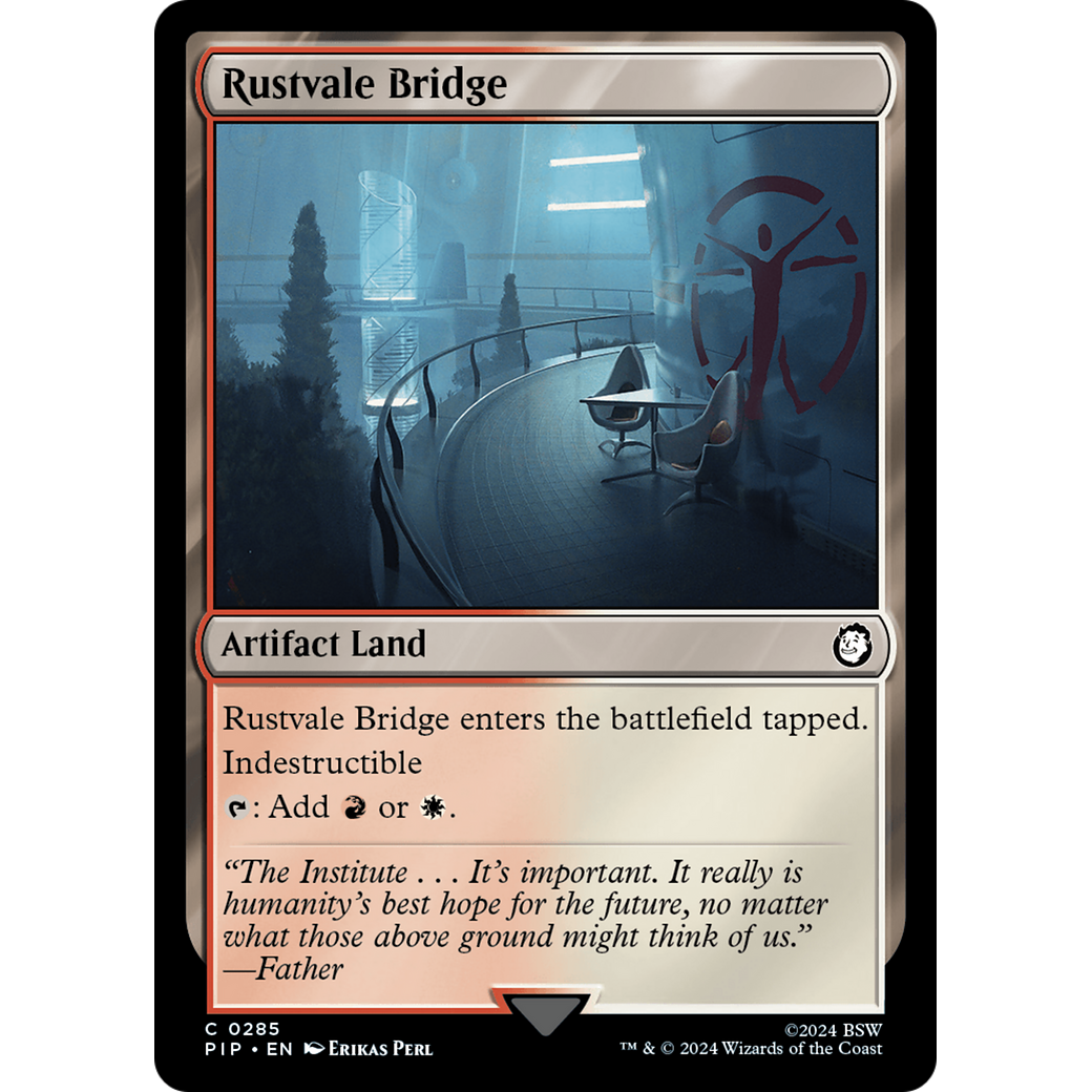 Rustvale Bridge (PIP-285) - Fallout Foil