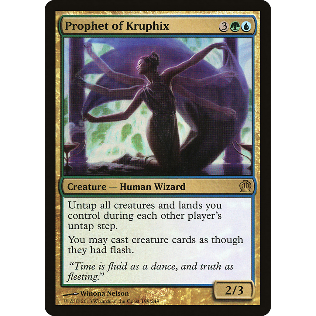 Prophet of Kruphix (THS-199) - Theros