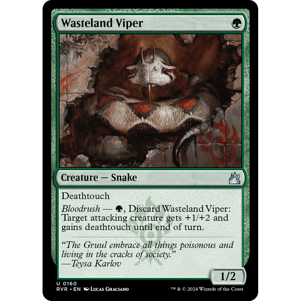 Wasteland Viper (RVR-160) - Ravnica Remastered Foil