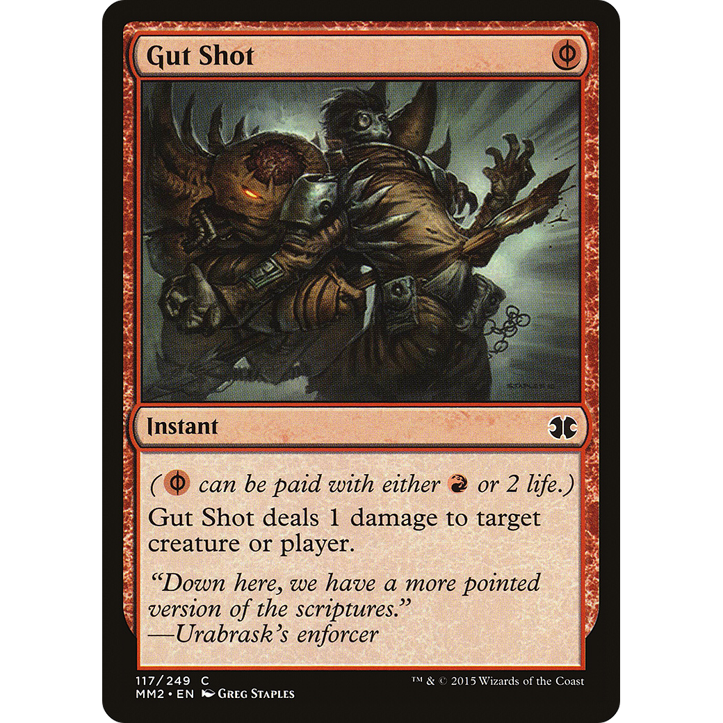 Gut Shot (MM2-117) - Modern Masters 2015