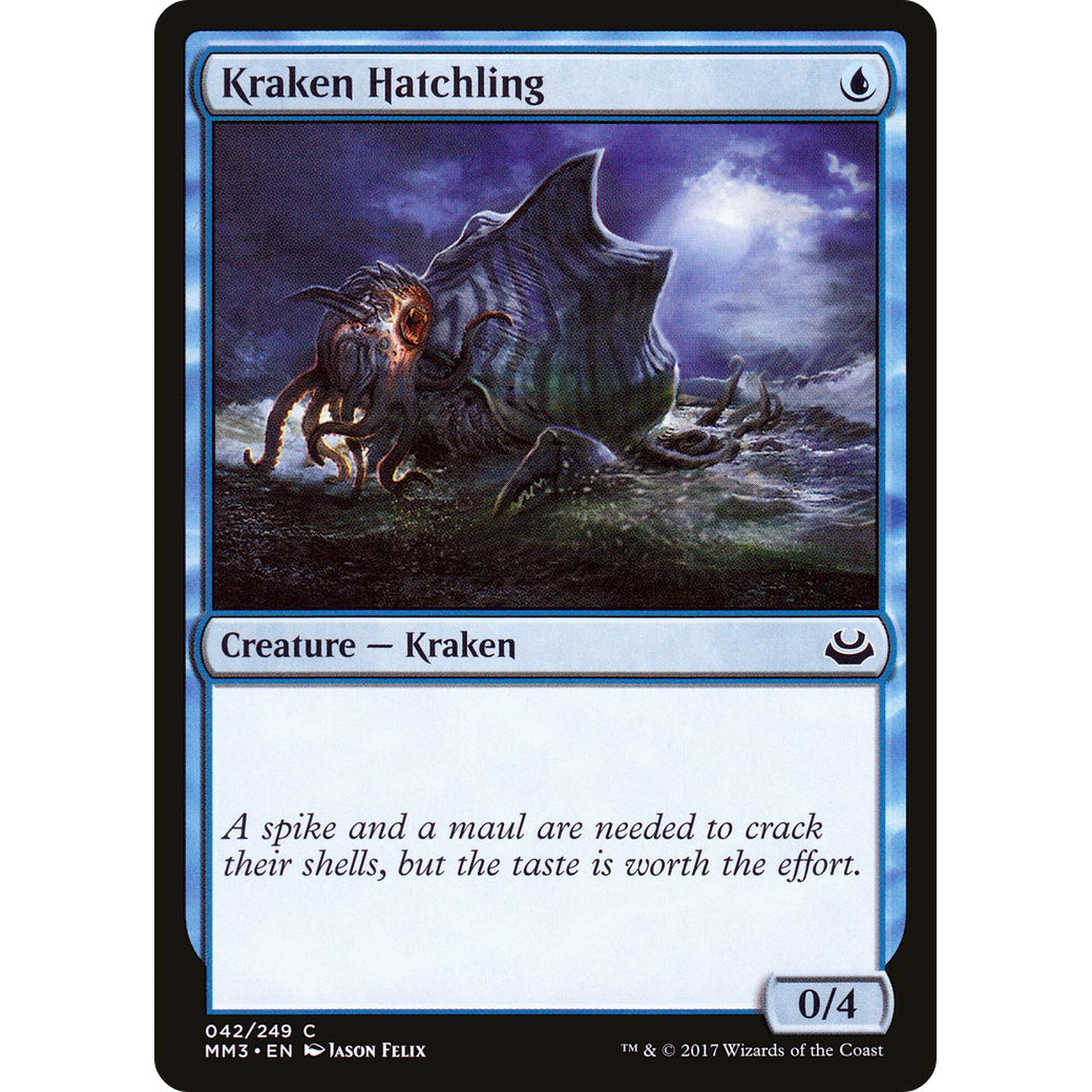 Kraken Hatchling (MM3-042) - Modern Masters 2017
