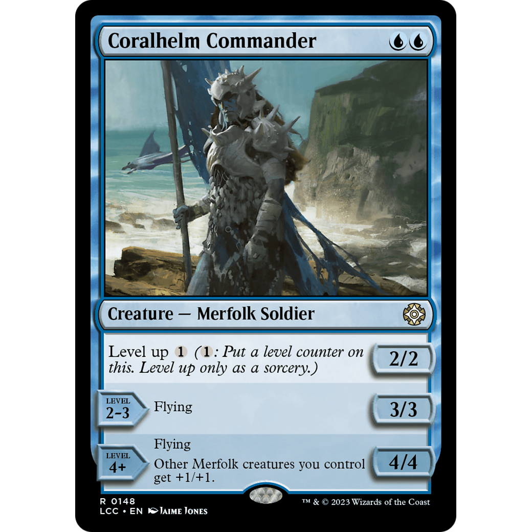 Coralhelm Commander (LCC-148) - The Lost Caverns of Ixalan Commander