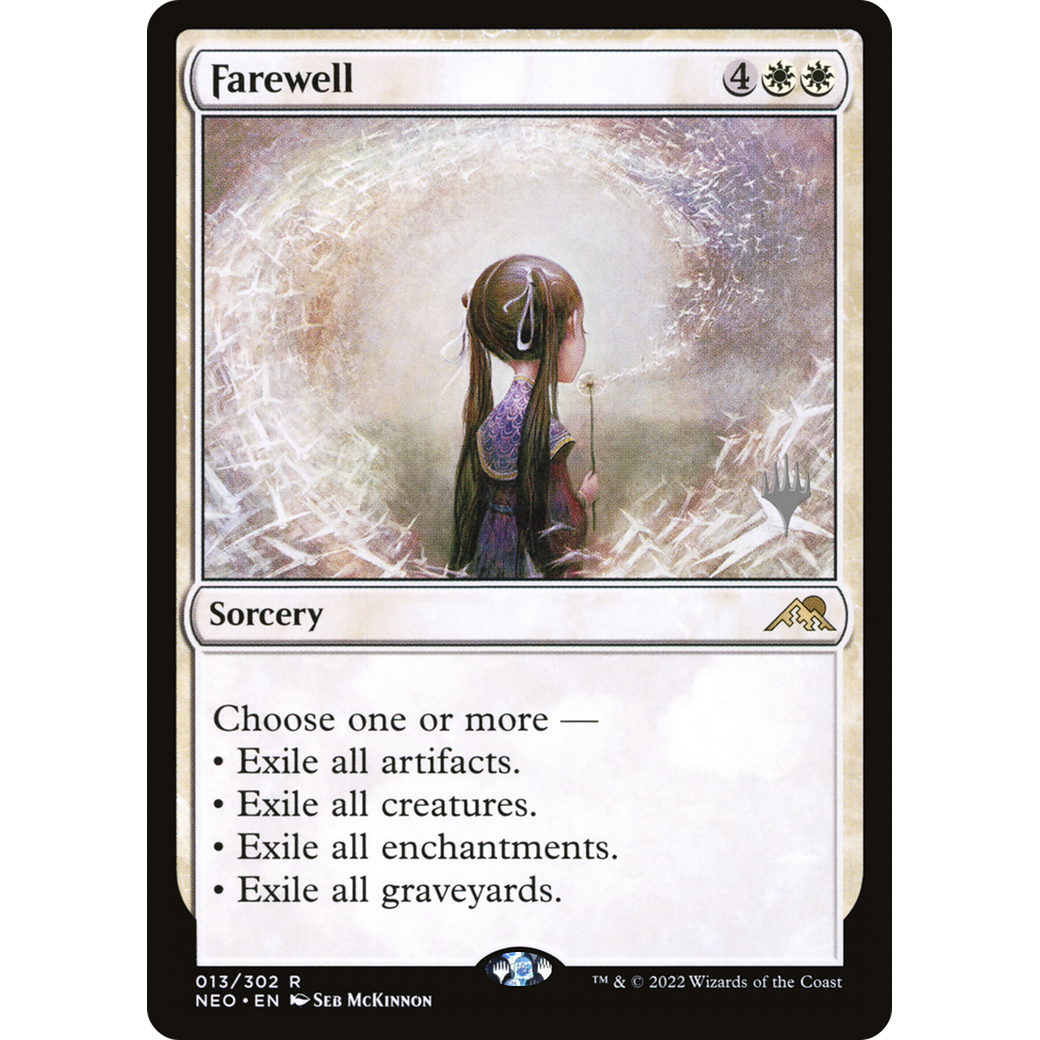 Farewell (PPNEO-13P) - Kamigawa: Neon Dynasty Promos Foil
