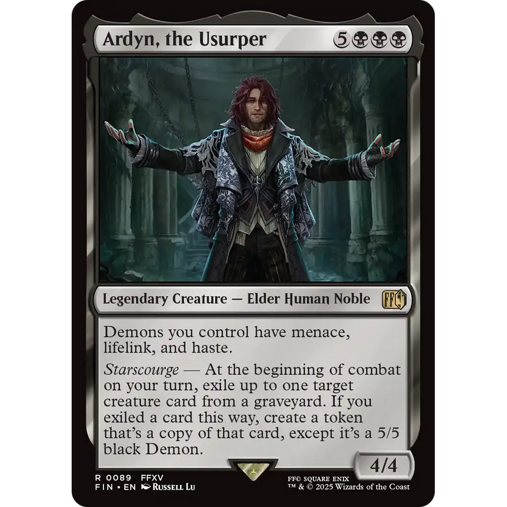 final fantasy mtg demons Ardyn, the Usurper (FIN-089)