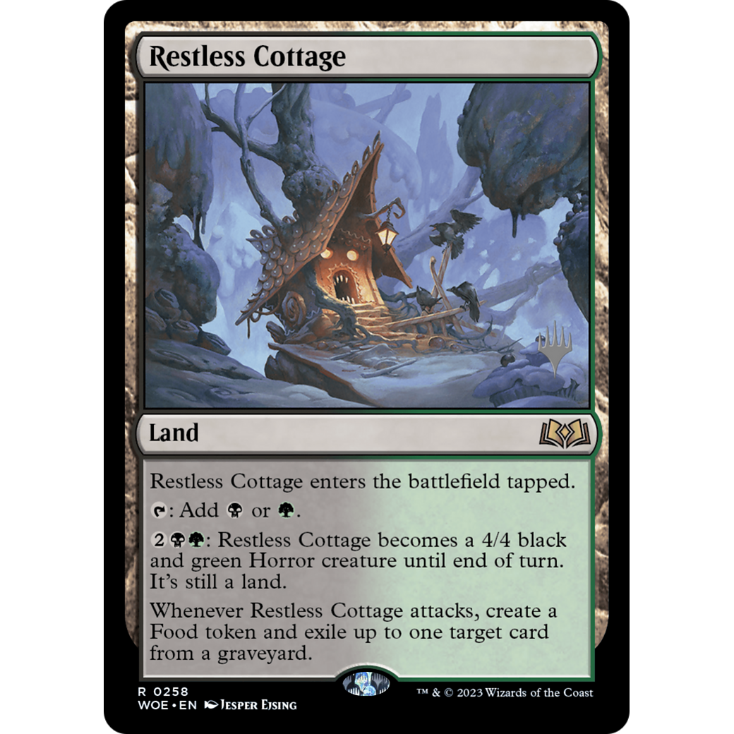 Restless Cottage (PPWOE-258P) - Wilds of Eldraine Promos