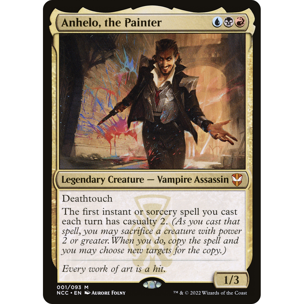 Anhelo, the Painter (NCC-001) - New Capenna Commander