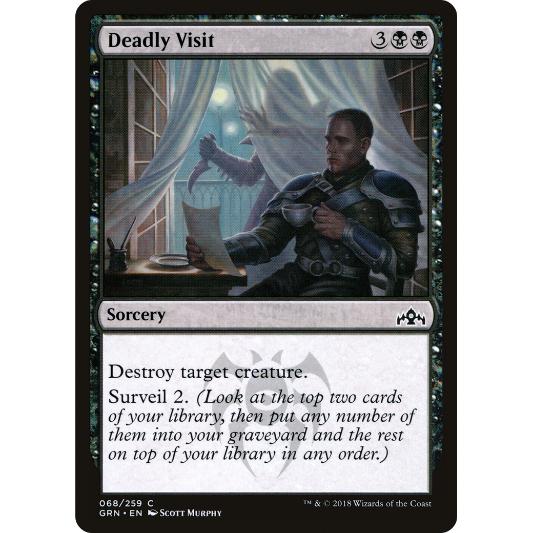 Deadly Visit (GRN-068) - Guilds of Ravnica